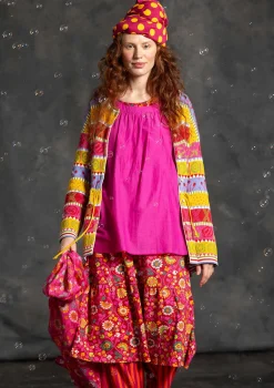 Blus i bomull/siden-Gudrun Sjödén Outlet