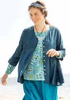 Blus "Samira" i ekologisk bomull-Gudrun Sjödén Sale