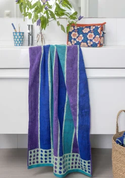 Duschhandduk "Flow" i ekologisk bomull-Gudrun Sjödén Sale