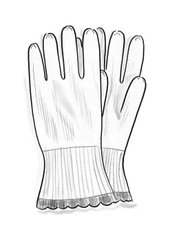 Fingervante i lammull-Gudrun Sjödén Best