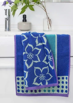 Gästhandduk "Flow" i ekologisk bomull 2-pack-Gudrun Sjödén