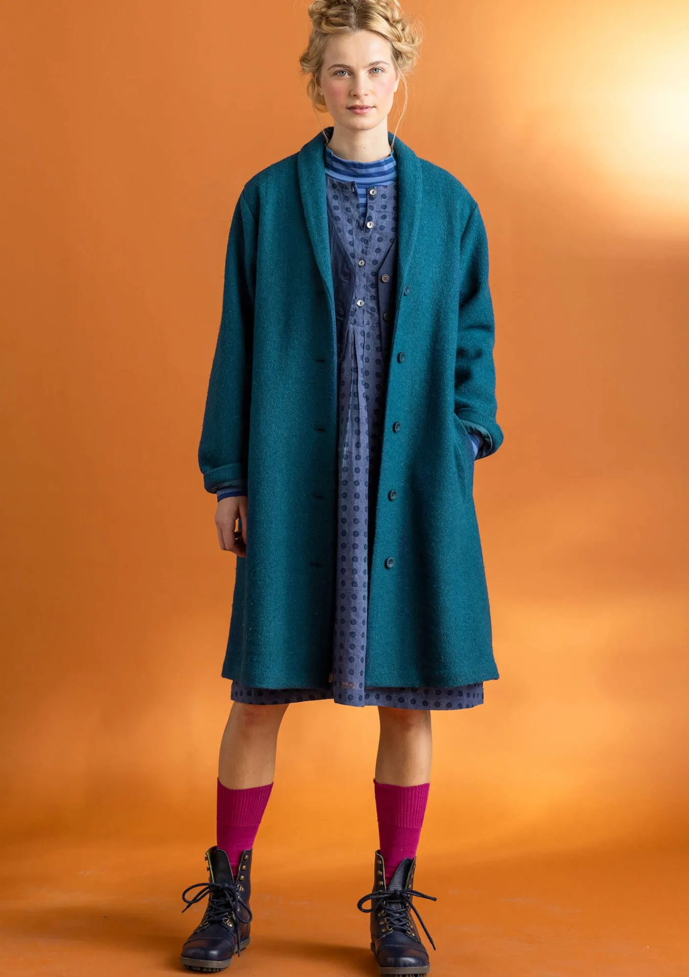 Kappa i ullblandning-Gudrun Sjödén Online