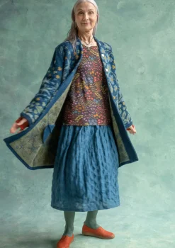 Kappkofta "Saga" i återvunnen ull-Gudrun Sjödén