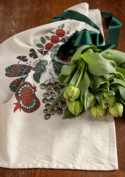 Kökshandduk "Fruits" i ekologisk bomull-Gudrun Sjödén Best