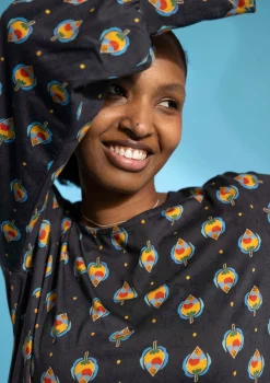 Klänning "Katmandu" i ekologisk bomull/modal-Gudrun Sjödén Discount