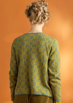 Kofta "Freja" i ekologisk/återvunnen bomull-Gudrun Sjödén New