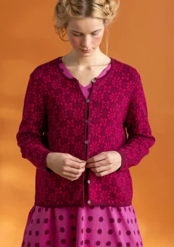 Kofta "Freja" i ekologisk/återvunnen bomull-Gudrun Sjödén Discount