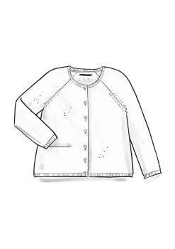 Kofta i ekologisk ull-Gudrun Sjödén New