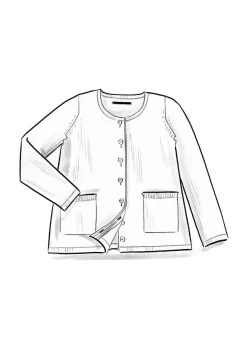 Kofta i ekologisk/återvunnen bomull-Gudrun Sjödén Outlet