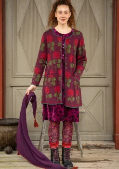 Kofta "Mårbacka" i ekologisk/återvunnen bomull-Gudrun Sjödén