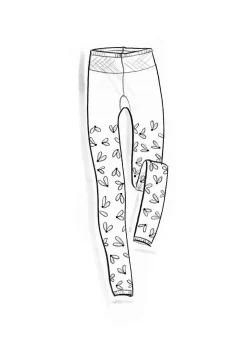 Leggings "Fjät" i återvunnen polyamid-Gudrun Sjödén Clearance