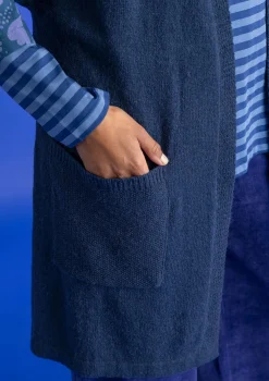 Långkofta i alpackamix-Gudrun Sjödén