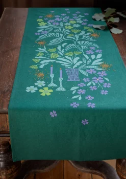 Löpare "Gnistra" i ekologisk bomull-Gudrun Sjödén Hot