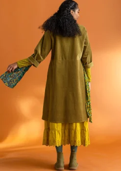 Manchesterklänning i ekologisk bomull/elastan-Gudrun Sjödén Online