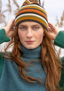 Mössa i återvunnen ull/lammull-Gudrun Sjödén Clearance