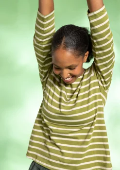 Randig top i ekologisk bomull/modal-Gudrun Sjödén Clearance