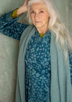 Stickad halsduk i alpackamix-Gudrun Sjödén Best