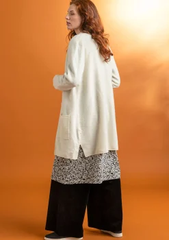 Stickad kavaj i filtad ekologisk ull-Gudrun Sjödén Clearance