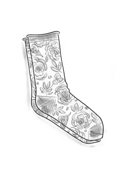 Strumpa ”Astrid” i ekologisk bomull-Gudrun Sjödén Best