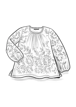 Top "Aurora" i ekologisk bomull/modal/elastan-Gudrun Sjödén Online