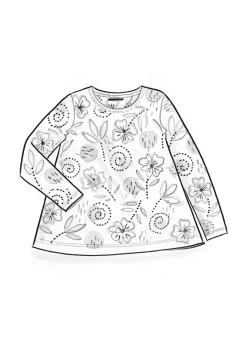 Top "Bhumika" i ekologisk bomull/modal-Gudrun Sjödén Hot