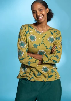 Top "Strandglim" i ekologisk bomull/modal-Gudrun Sjödén Clearance