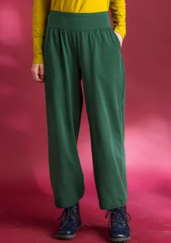 Trikåbyxa i ekologisk bomull/elastan-Gudrun Sjödén Sale