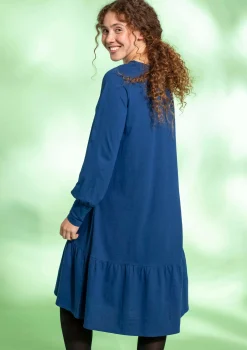 Trikåklänning i ekologisk bomull/lin-Gudrun Sjödén Best