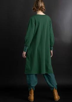 Trikåklänning "Ylva" i ekologisk bomull/elastan-Gudrun Sjödén Online