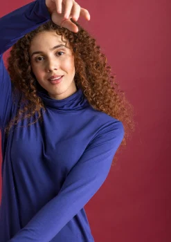 Trikåpolo i lyocell/elastan-Gudrun Sjödén New