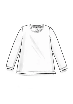 Trikåtop "Ylva" i ekologisk bomull/elastan-Gudrun Sjödén Outlet