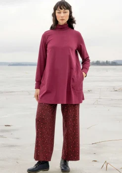 Trikåtunika i ekologisk bomull/modal/elastan-Gudrun Sjödén Sale