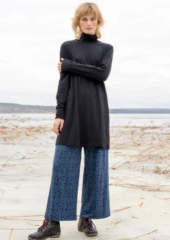 Trikåtunika i ekologisk bomull/modal/elastan-Gudrun Sjödén Best