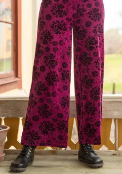 Velourbyxa "Selma" i ekologisk bomull/återvunnen polyester-Gudrun Sjödén Hot