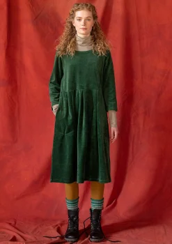 Velourklänning "Fyrverkeri" i ekologisk bomull/återvunnen polyester-Gudrun Sjödén Discount