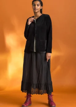 Velourkofta i ekologisk bomull/återvunnen polyester-Gudrun Sjödén Outlet