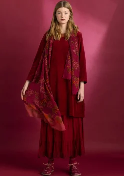 Velourtunika i ekologisk bomull/återvunnen polyester-Gudrun Sjödén Hot