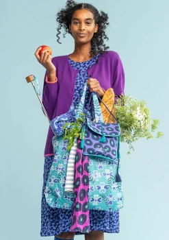 Vikbar shoppingpåse "Peggy" i återvunnen polyester-Gudrun Sjödén Online