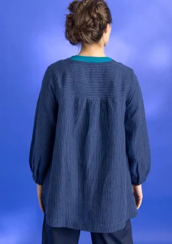 Vävd artistblus ”Asta” i lin-Gudrun Sjödén Best