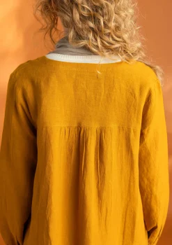 Vävd artistblus ”Asta” i lin-Gudrun Sjödén Best