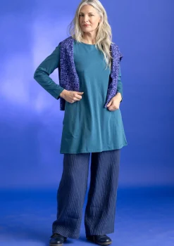 Vävd byxa ”Asta” i lin-Gudrun Sjödén Hot