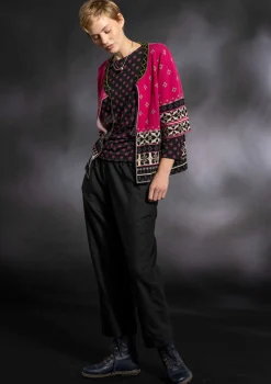 Vävd byxa i ekologisk bomull/lin-Gudrun Sjödén Sale