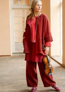 Vävd byxa i lin-Gudrun Sjödén Online