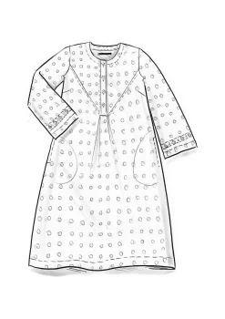 Vävd klänning ”Asta” i lin-Gudrun Sjödén Hot