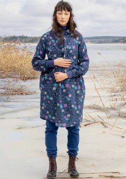 Vävd klänning "Borealis" i ekologisk bomull-Gudrun Sjödén Sale