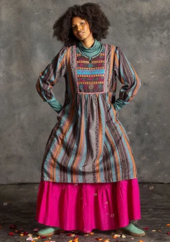 Vävd klänning "Jaipur" i ull/bomull-Gudrun Sjödén Best