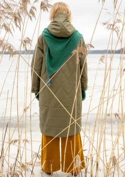 Vävd kviltad kappa "Svalbard"-Gudrun Sjödén Hot