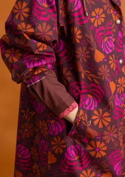 Vävd regnjacka ”Hedda” i ekologisk bomull-Gudrun Sjödén Discount