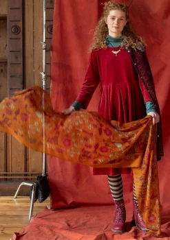 Vävd sjal "Fyrverkeri" i ull-Gudrun Sjödén Best