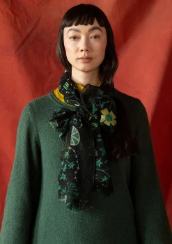 Vävd sjal "Fyrverkeri" i ull-Gudrun Sjödén Outlet